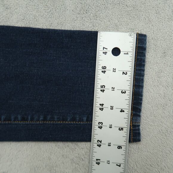 Not Your Daughters Jeans NYDJ Women's Size 4 Blue Mid-Rise Legging 30" Inseam - Picture 5 of 15